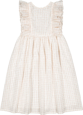 Off White Arlette Check Dress