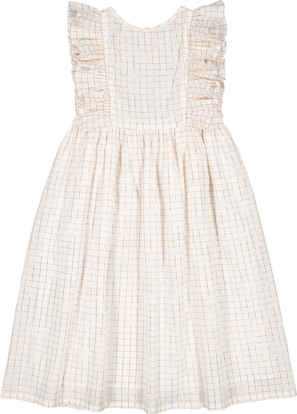 Off White Arlette Check Dress