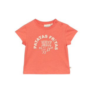 Red Patatas Fritas Baby Tee