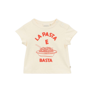 Ecru Pasta Graphic Baby Tee