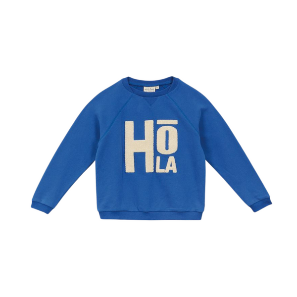 Cobalt Hola Crewneck