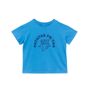 Blue Patatas Fritas Tee