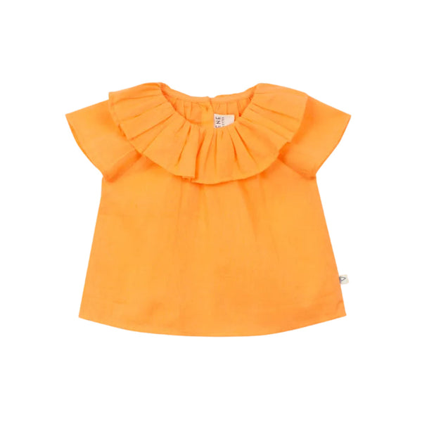 Orange Baby Voile Blouse