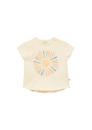 Cream Baby Flower Tee