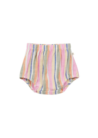 Multicolor Striped Bloomer