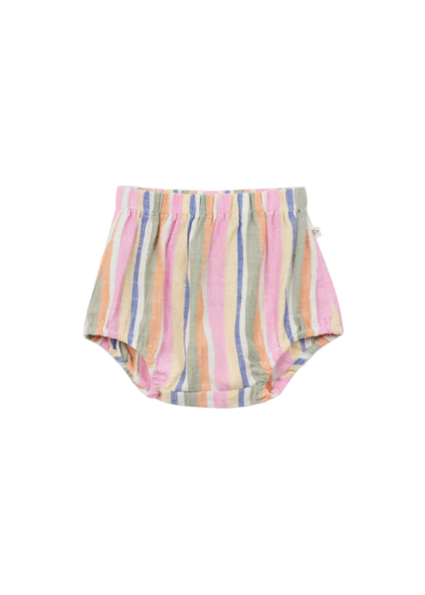 Multicolor Striped Bloomer