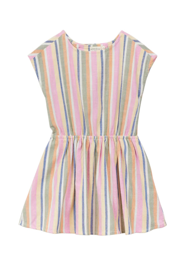 Multicolor Striped Dress