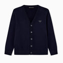 Navy Logo Essential Cardigan