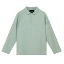 Green Long Sleeve Polo