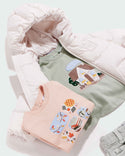 Baby Green Autumn Graphic Long Sleeve Tee