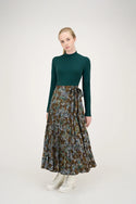 Forest Green Abby Mocneck Sweater