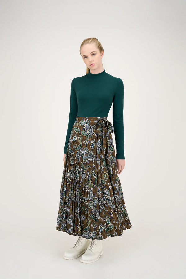 Forest Green Abby Mocneck Sweater