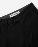 Black Herringbone Everyday Stretch Dress Pant