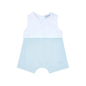 Blue Baby Collar Romper