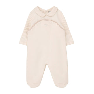 Sand Collar Logo Footie
