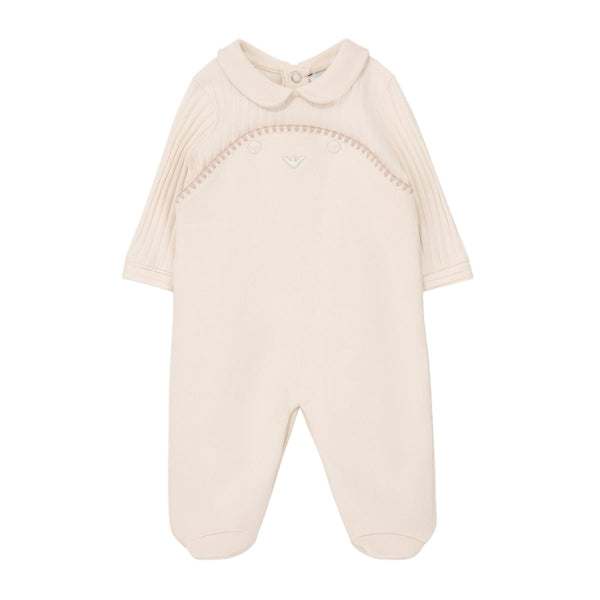 Sand Collar Logo Footie