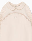 Sand Collar Logo Footie