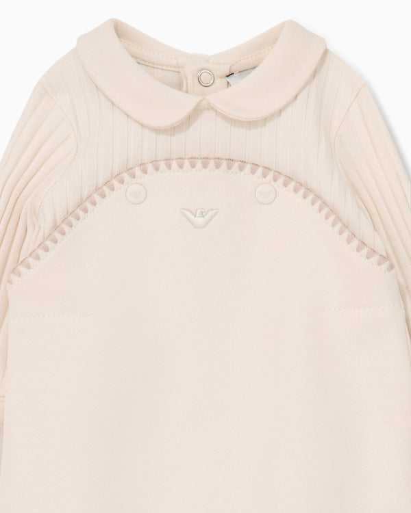 Sand Collar Logo Footie