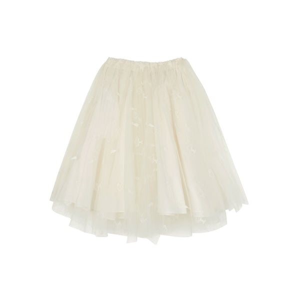 Ivory Tulle Skirt