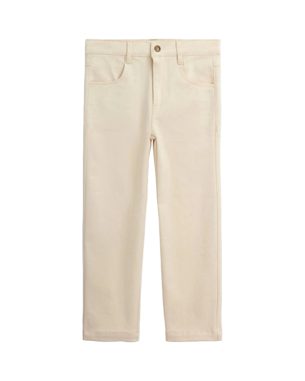 Cream Commuter Twill Pant