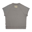 Grey "Salty Club" Sleeveless Sweatshirt