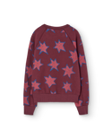 Pink Stars Shark Crewneck