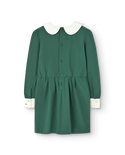 Green Drever Mini Dress