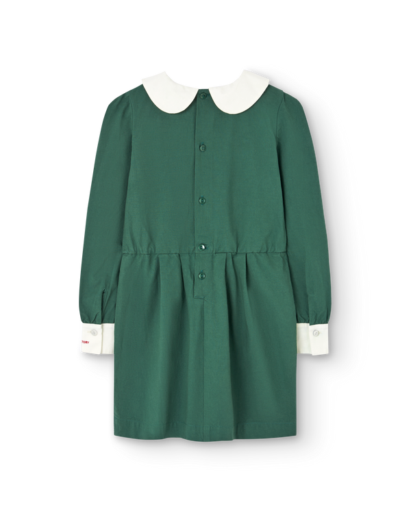 Green Drever Mini Dress