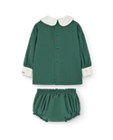 Green Baby Newt Dress Set