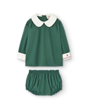 Green Baby Newt Dress Set