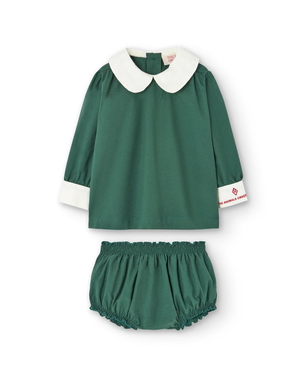 Green Baby Newt Dress Set