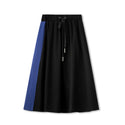 Black Skirt with Royal Blue Logo Side Stripe