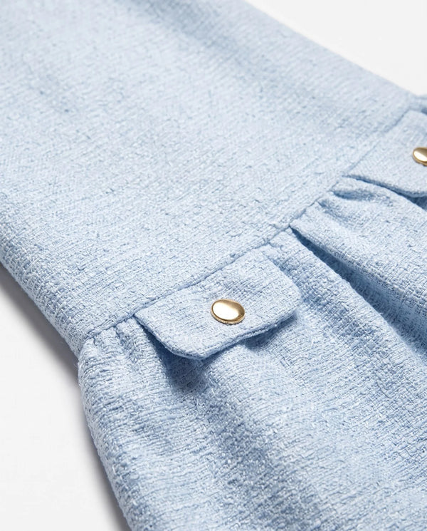 Light Blue Molly Drop Waist Dress