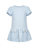 Light Blue Molly Drop Waist Dress