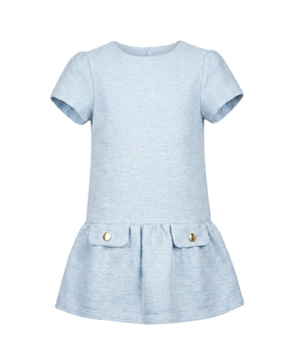 Light Blue Molly Drop Waist Dress