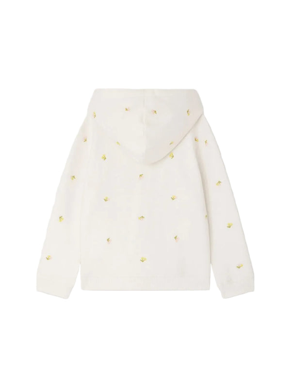 White Zip Up Talent Hoodie