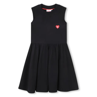 Black Hugo Heart Sleeveless Dress