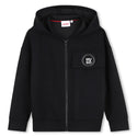 Black Logo Jogging Hoodie