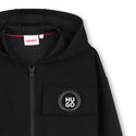 Black Logo Jogging Hoodie