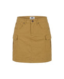 Camel Twill Yara Cargo Skirt