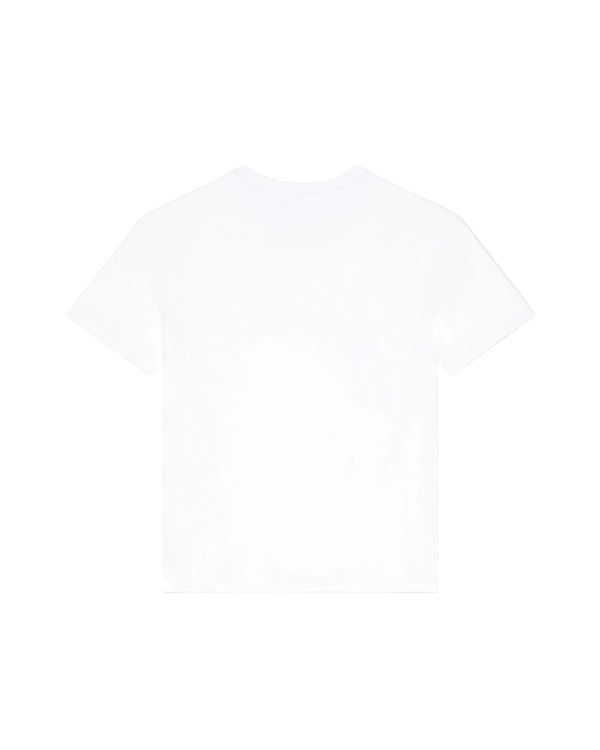 White with Blue Turtle Tee