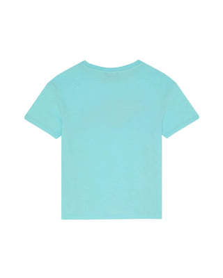 Light Blue Whale Graphic Tee