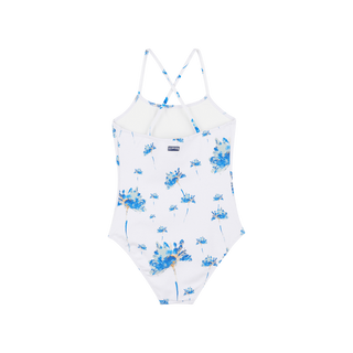 Off White Herbier Shiny One Piece Swimsuit
