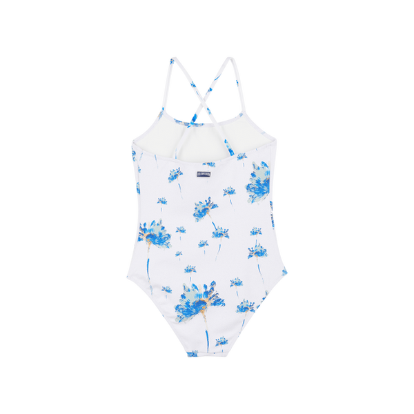 Off White Herbier Shiny One Piece Swimsuit