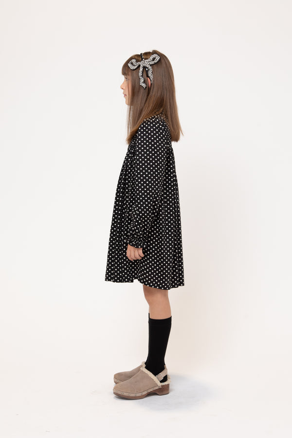 Black and White Polka Dot Girella Dress