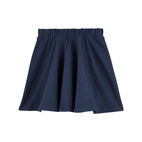 Navy Blue Fleece Skirt