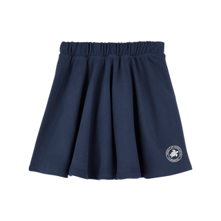 Navy Blue Fleece Skirt