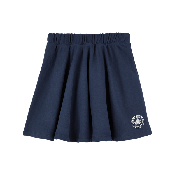 Navy Blue Fleece Skirt