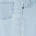 Blue Denim Embossed Logo Jeans