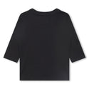 Baby Black Texture Colorful Logo Tee